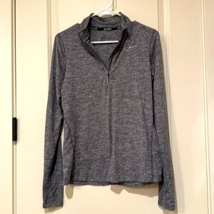 Nike Running dry fit quarter zip long sleeve